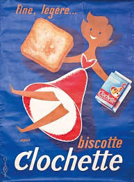 Biscotte Clochette Affiche Vintage Publicites Vintage Vieille Publicite