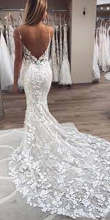 24 Trumpet Wedding Dresses That Are Fancy Romantic Wedding Dresses Guide Boho Wedding Dress Lace Lace Applique Wedding Dress Lace Mermaid Wedding Dress