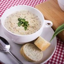 Simple Et Facile Potage Aux Echalotes Et A La Creme De Moutarde Amora Recette Alimentation Idee Recette Moutarde