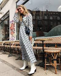 11 Ways To Keep The White Boot Trend Going For Summer White Boots Outfit White Boots Street Style Trending Boots