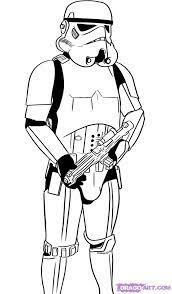 How To Draw A Stormtrooper Star Wars Coloring Book Star Wars Drawings Star Wars Colors