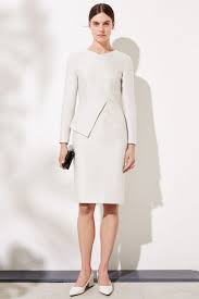 Eaton Dress Winter White Tweed The Fold Thefoldlondon Com Ropa Ropa Femenina Traje Sastre