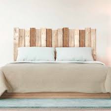 Tete de lit 160x200 achat tete de lit 160x200 pas cher. Sticker Tete De Lit Planche En Bois 70 X 160 Cm Marron Marron