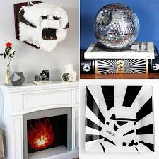 The walls have an industrial stone look, offering the perfect palette for the star wars room design. Diy Star Wars Home Decor Popsugar Tech