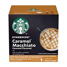Contains a range of roast intensities from starbucks blonde roasts (intensity level 6) to dark roasts (intensity level 11) feature: Buy Starbucks Coffee By Nescafe Dolce Gusto Starbucks Caramel Macchiato Coffee Pods 12 Capsules Pack Of 3 Packaging May Vary Online In Turkey B07x3xdjt9