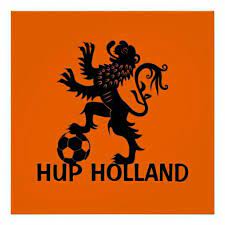 Hup Holland Hup Lion Poster Holland Soccer Inspiration