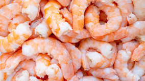 How do you tell if breaded shrimp is cooked?