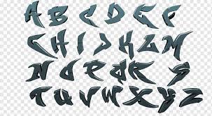 We were also asked to practice reading and writing using the said alphabet. Graffiti Alphabet Png Images Pngwing