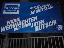 Der vfl bochum (verein für leibesübungen bochum 1848) entstand 1938 durch die fusion dreier bochumer sportvereine, nämlich des turnvereins bochum 48, von germania 06 und des tus bochum, wobei die ursprünge des turnvereins bis auf das jahr 1848 zurückreichen. Alle Lieben Weihnachtsmarkt Beim Vfl Obstkurve