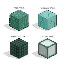 Recipe ⠀ ⠀ ⠀ ⠀ ⠀. Here S An Illustration Of The Prismarine Blocks Minecraft