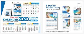 Jika ujung tahun tiba, sebuah percetakan tentu memiliki jadwal pesanan yang sangat padat terutama oleh para pengusaha yang ingin membuat sebuah promo baru. Download Template Kalender Tahun 2020 Gratis Disini Mediasiana Com Media Pembelajaran Masakini