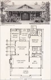 Floorplan Of A Small House Again For A Couple Or Single Perhaps With A Few Modern Upgrades Bungalow House Design Craftsman House Plans Vintage House Plans