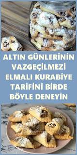Altin Gunlerinin Vazgecilmezi Elmali Kurabiyenin En Pratik Hali Apple Cookies Recipes Cookie Recipes Dessert Recipes