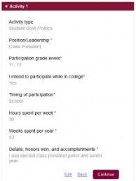 how to: extracurricular activity list