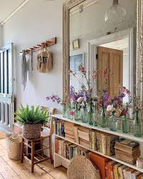 The Spruce On Instagram This Hallway Design Is Beyond Gorgeous The Flowers Presented Here Are Campanula Phlox Swe Home Decor Trending Decor House Interior