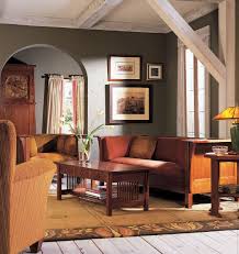 Living Room Furniture Craftsman Living Rooms Mission Style Furniture Craftsman Interior