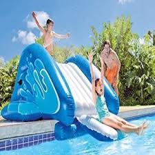 Intex Kool Splash Kids Inflatable Swimming Pool Water Slide Accessory 58849ep In 2020 Swimming Pool Slides Pool Water Slide Swimming Pool Water