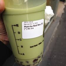 gong cha melbourne cbd matcha red bean milk tea milk tea gong cha matcha