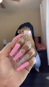 Pin By Austin S Wife On I Like To Grab His Long Square Acrylic Nails Long Acrylic Nail Designs Long Acrylic Nails Coffin