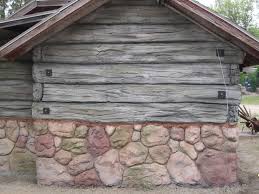 When you buy logs and log siding from us, you order specific materials needed for your project. Cabin Refacing Siding With Hand Carved Faux Wood And Stone Traditional Exterior Tampa By Idigponds Com Desired Landscapes Llc Houzz Au