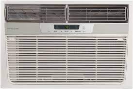 The remote control feature is very nice to have. Frigidaire Fra18emu2 18 500 Btu Room Air Conditioner With 16 000 Btu Heat Pump 9 7 Energy Efficiency Ratio 1 170 Sq Ft Cooling Area R410a Refrigerant And 230 208 Volt