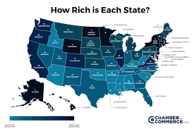 How rich is each US state? | Chamber of Commerce