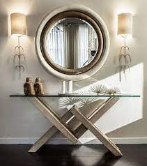 *console table is high quality and measures 42 inches wide by 14 inch deep by 30 inches high. Top 20 Console Tables For A Modern Entryway Modern Console Tables Console Table Decorating Modern Interior Design