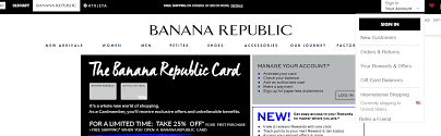 Learn more check gift card balance reload gift card balance. Log In Banana Republic Credit Card Account Log In