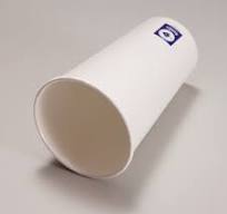 Custom Logo 8 oz Aqueous Coated Single Wall Hot Paper Cups ...