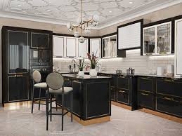 Art deco style kitchen cabinets. Art Deco Kitchen Design Richness To Your Home Hackrea