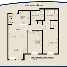 1 bedroom apartment floor plan. Floor Plans The Rivers Grosse Pointe