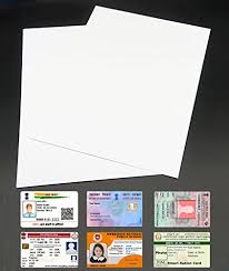There are many online designing tools that have been incorporated into an id card maker. M Tech 10 Pcs Pvc Inkjet A4 Rubber Sheet For Making Aadhar Card Voter Id Pan Card Driving License Ration Card And All Pvc Id Cards Buy Online In Greenland At Desertcart 87597730