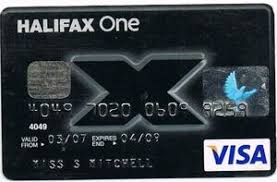Compare halifax credit cards including balance transfer, purchase, platinum and travel cards, and types of halifax credit cards. Bank Card Halifax One Halifax United Kingdom Of Great Britain Northern Ireland Col Gb Vi 0205