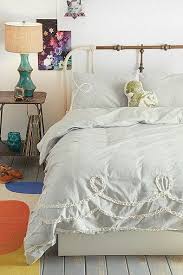 Plum Bow Ruffle Loop Duvet Cover Yatak Ortuleri Yatak Ortuler