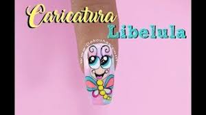 Las uñas decoradas con dibujos son una idea genial para decorar tus uñas y aquí en esta oportunidad te queremos regalar una selección de imágenes con decorados de uñas con dibujos para que puedas sacar ideas y uñas con personaje de dibujos animados para las mas pequeñas. Diseno De Unas Caricatura Libelula Deko Unas Nail Art Youtube