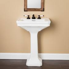 Pedestal Sinks Are Great Space Savers For A Small Bathroom Choose From Dozens Of Styles At Vintage Tub Bath Pedestal Sink Pedestal Sinks Bathroom Sink There are hundreds of iterations on the market;