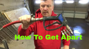 How To Disconnect Pressure Washer Hose Accessories Youtube