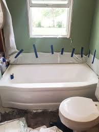 3 tips for bathtub refinishing troubleshooting — drips, sagging and runs using a hvlp spray gun is a nifty way to cover a large area with paint fast and effectively… also a great way to avoid a rough bathtub surface. Paint A Bathtub How To Easily Inexpensively My Creative Days