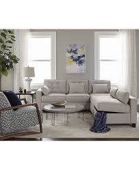 Furniture Clarke Ii Fabric Sectional Collection Created For Macy S Reviews Furniture Macy S In 2020 Furniture Full Sleeper Sofa Apartment Sofa