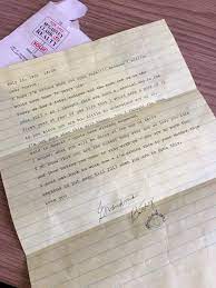 Kairos letter to daughter kairos letter example. Grandson Opens Sweet Letter Grandma Wrote To Him 26 Years Earlier And We Can T Stop Crying