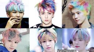 As we get older, our. Who Rocks Rainbow Hair Kpop Male Edition Updated