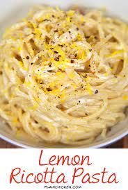 Lemon Ricotta Pasta Only 4 Ingredients Ready In 6 Minutes Super Quick And Easy Side Dish Can Add Some Rotisserie Chicken Ricotta Pasta Lemon Pasta Recipes