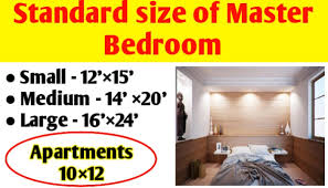 What is a comfortable size for a bedroom with a small single bed? Size Of Master Bedroom Bedroom Size Standard Minimum Civil Sir