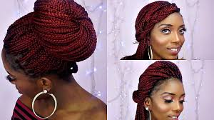 How To Style Box Braids 6 Quick And Unique Styles Youtube Knotless braids, in addition to the painless experience, are much lighter on your scalp. how to style box braids 6 quick and unique styles