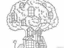 We all have dreams sometimes about having a nice cabin or house in a tree and then play hide and seek or play pirates. Treehouse Coloring Pages For Kids New Treehouse Perfect Ideas Printable 2021 689 Coloring4free Coloring4free Com