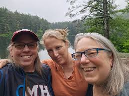 The mandatory trek to northfield mountain reservoir with Abby Millager and  Karen Lange