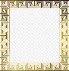 Versace Border Png Greek Key Gold Background Png Image With Transparent Background Toppng