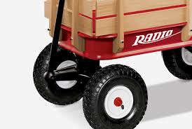 Radio flyer all terrain steel & wood wagon. Wooden Wagon All Terrain Steel Wood Wagon Radio Flyer