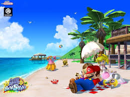 Super Mario Bros Wallpaper Mario Sunshine Beach Super Mario Sunshine Super Mario Bros Mario Bros