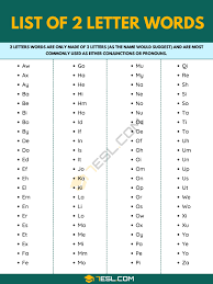 Tired of broken pencils, smudged eraser marks, and scribbles all over your word search puzzles? 2 Letter Words List Of 80 Common Two Letter Words In English 7esl